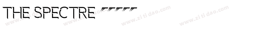 The Spectre字体转换